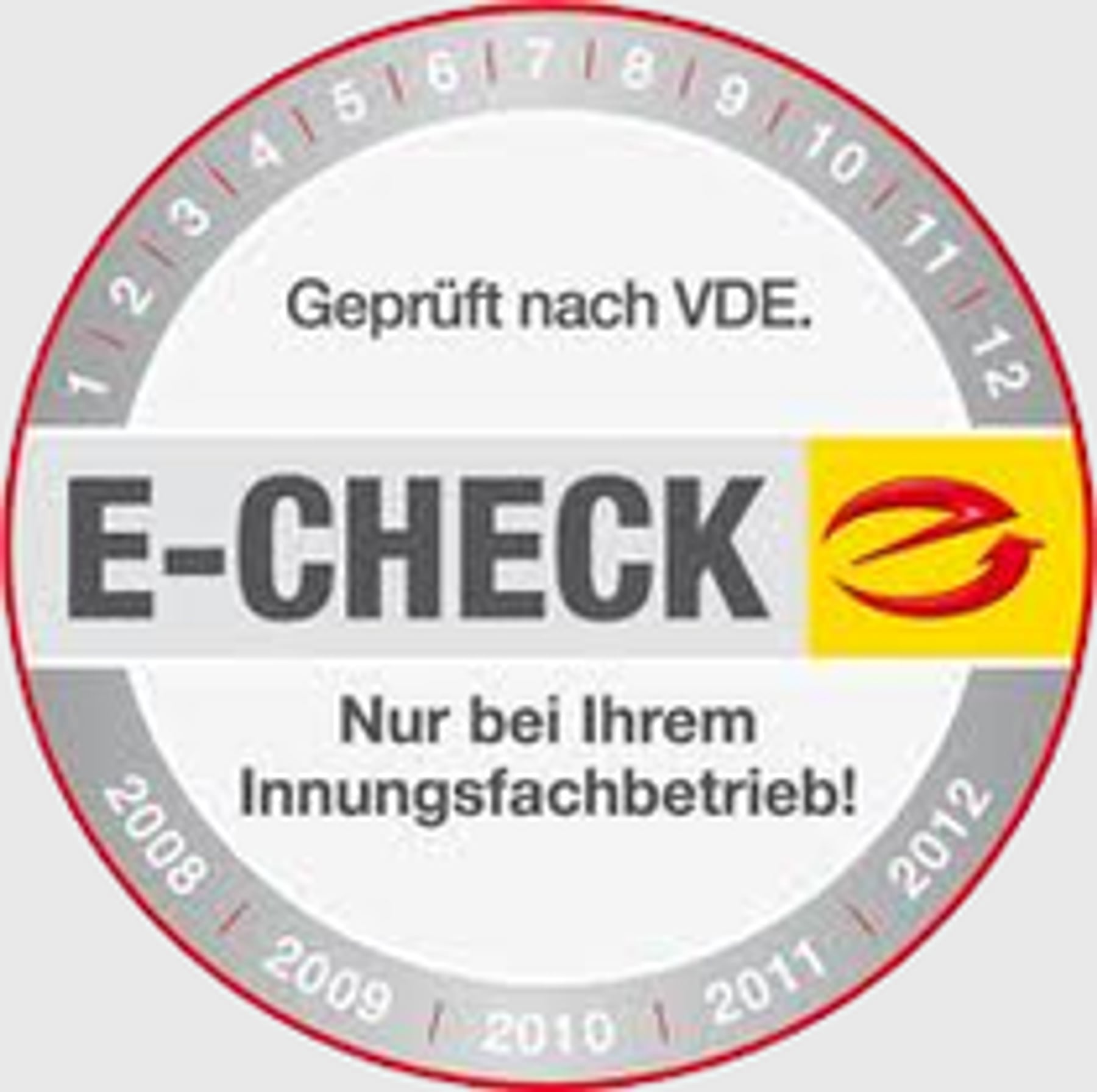 E-CHECK Siegel – Henschel Elektro Schwerin